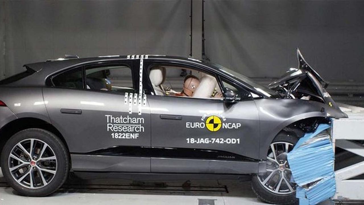 Mobil listrik menjalani uji tabrak Euro NCAP dengan standar keselamatan tinggi