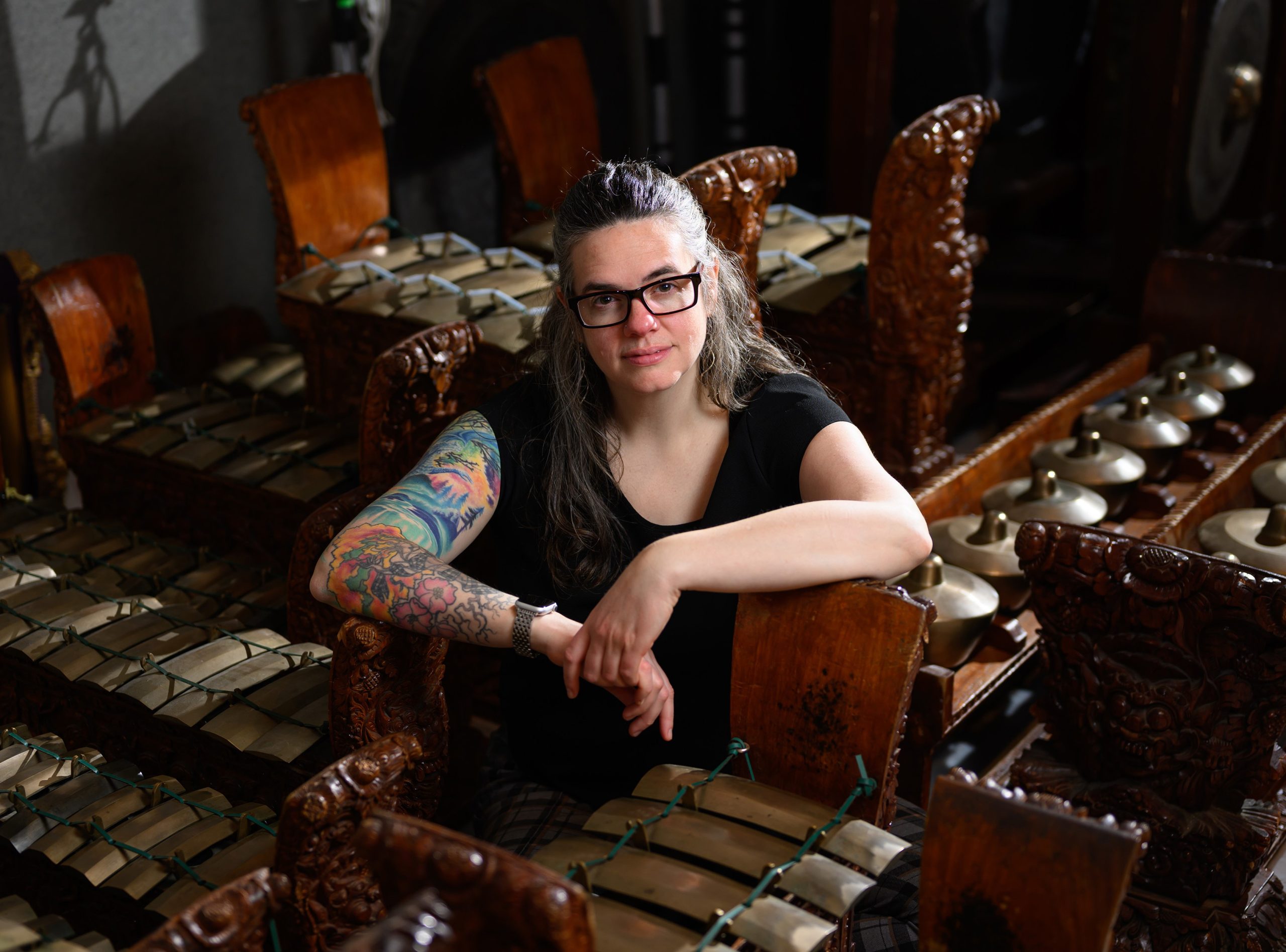 Dosen MIT mempelajari musik gamelan Bali bersama seniman lokal