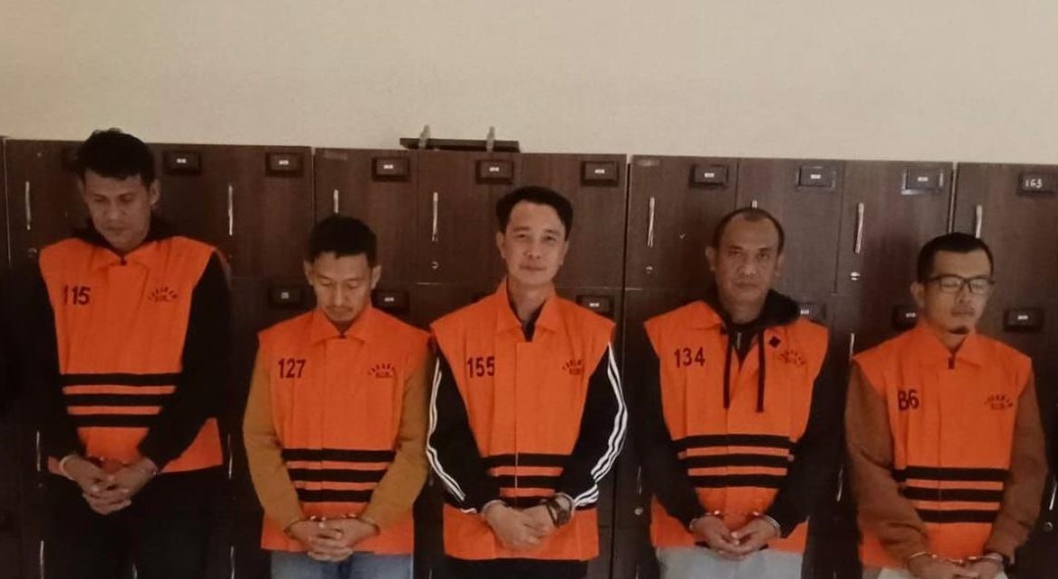 Gedung KPK terkait penyidikan kasus korupsi proyek Rejang Lebong