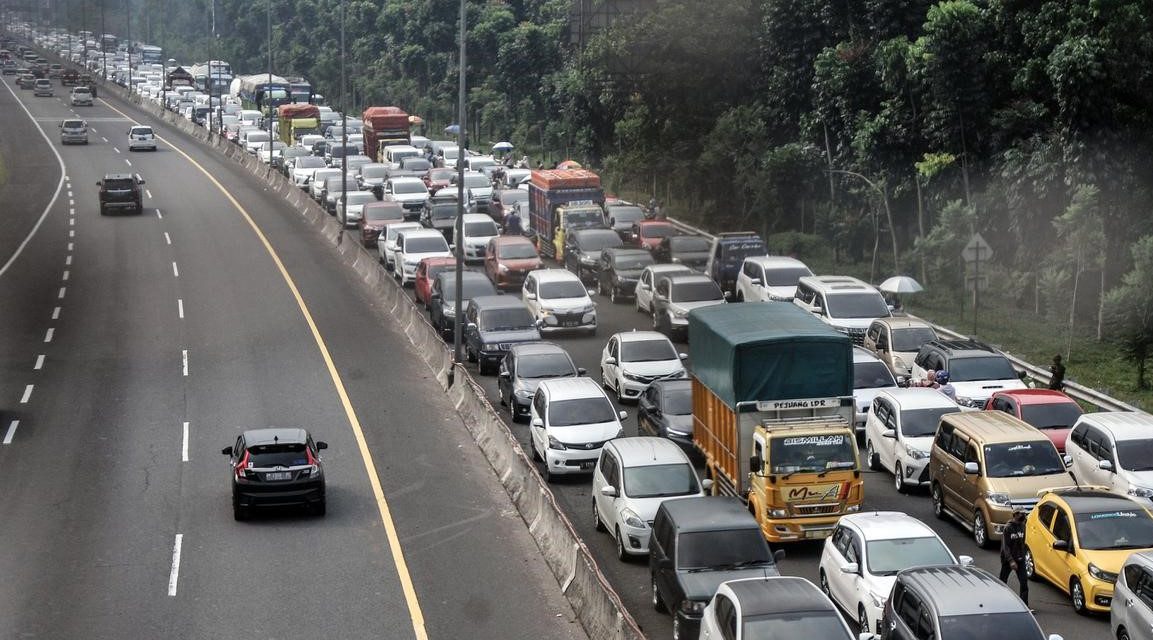 Tidak Ada One Way Penuh di Jalur Puncak Bogor Hingga Lebaran