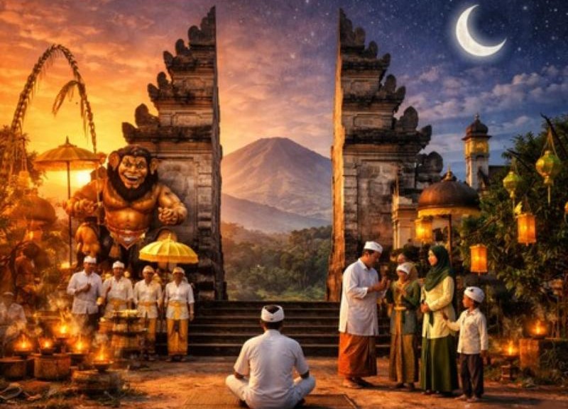 Nyepi dan Takbiran 2026 Berbarengan, Bali Tunjukkan Toleransi