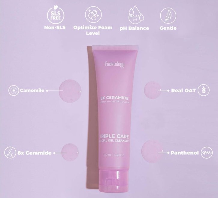 Rekomendasi facial wash low pH untuk menjaga skin barrier