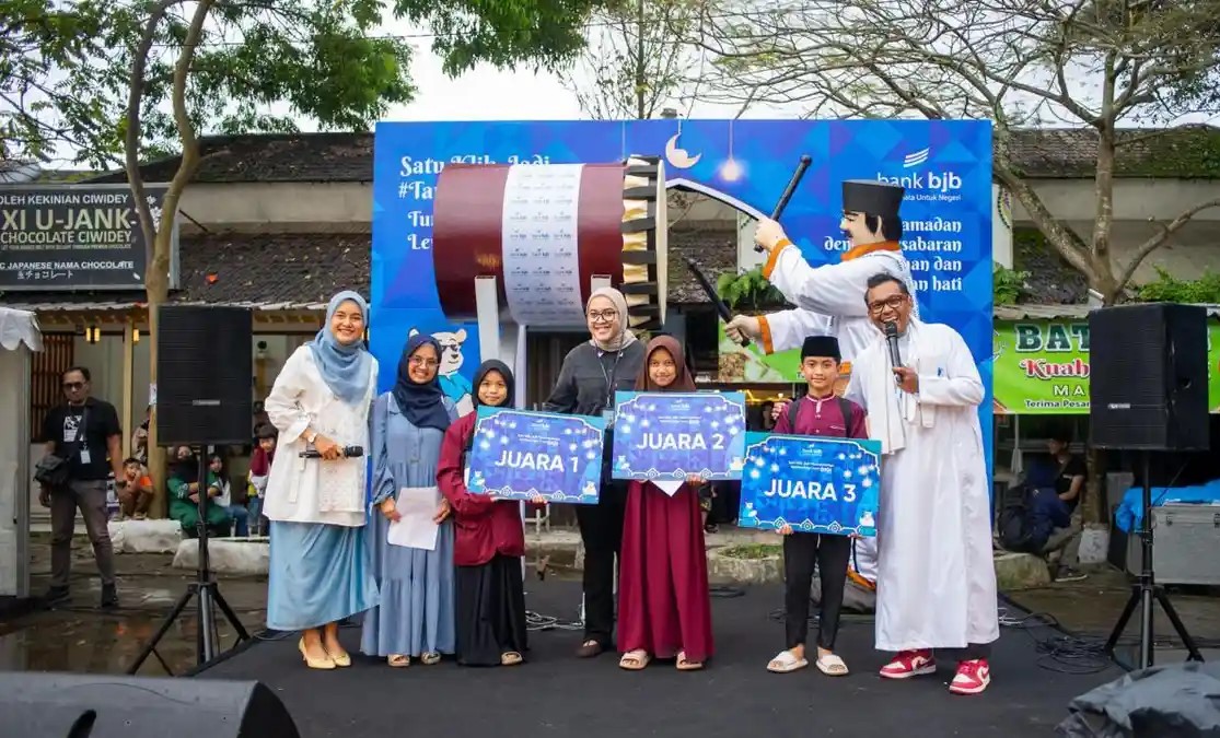 Program ngabuburit Haji Geyot dari Bank bjb saat Ramadan