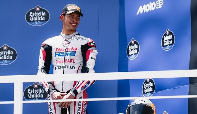 Veda Ega Pratama Tampil Percaya Diri Jelang Moto3 Amerika