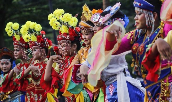 TMII Pecahkan Rekor MURI dengan 1.000 Penari Nusantara
