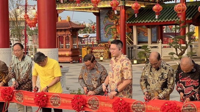 Pramono Resmikan Kelenteng Tian Fu Gong PIK