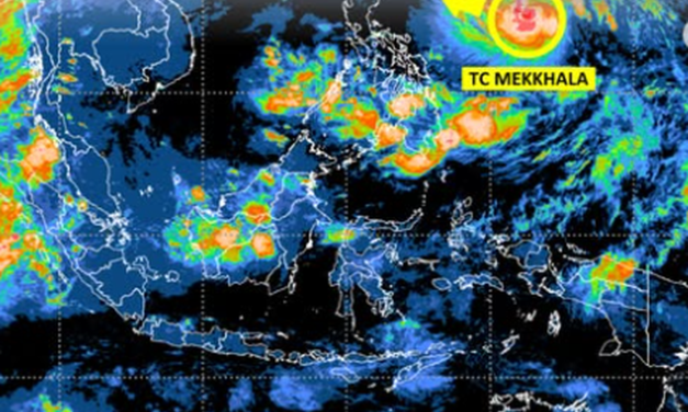BMKG Ungkap Dampak Siklon Tropis Mekkhala bagi Indonesia