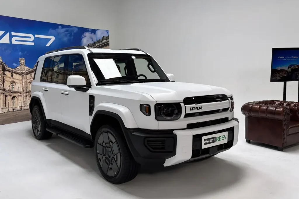 iCAR V27 REEV SUV elektrifikasi terbaru dengan teknologi Range Extended Electric Vehicle (REEV) di GIIAS 2026.