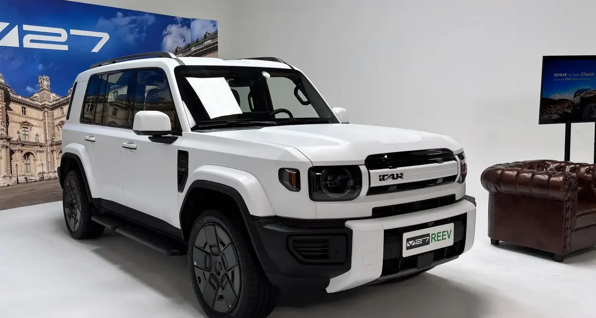 iCAR V27 REEV Siap Debut di GIIAS 2026, Tembus 1.200 Km