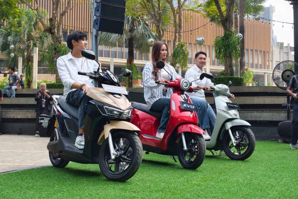 Tiga motor listrik VinFast Evo, Feliz II, dan Viper resmi diluncurkan di Indonesia dengan teknologi modern dan skema sewa baterai.