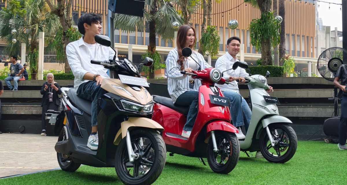 VinFast Resmi Debut di Indonesia, Bawa 3 Motor Listrik Baru