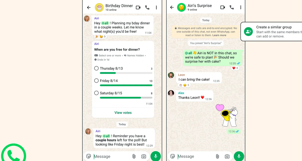 WhatsApp Bikin Grup Makin Canggih, 3 Fitur Baru Resmi Dirilis
