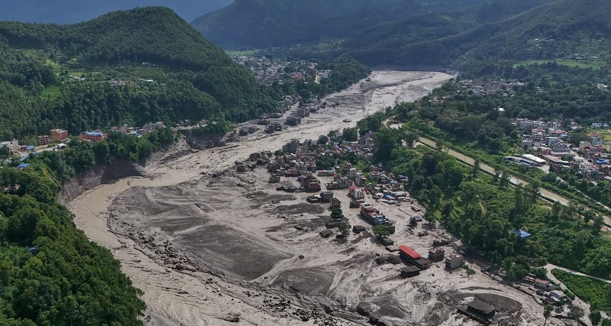 Danau Baru di Perbatasan Nepal-China Meluap, Ancaman Banjir Susulan Mengintai