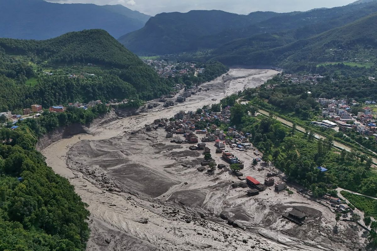 Danau Baru di Perbatasan Nepal-China