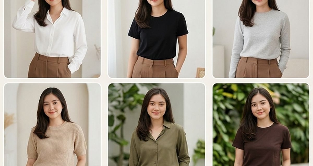 10 Warna Baju yang Cocok dengan Celana Coksu, Stylish dan Mudah Dipadukan