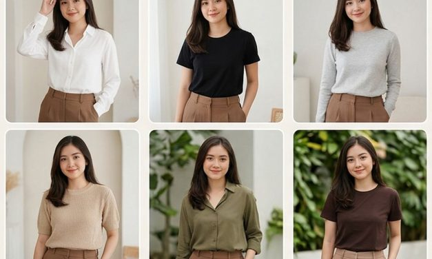 10 Warna Baju yang Cocok dengan Celana Coksu, Stylish dan Mudah Dipadukan