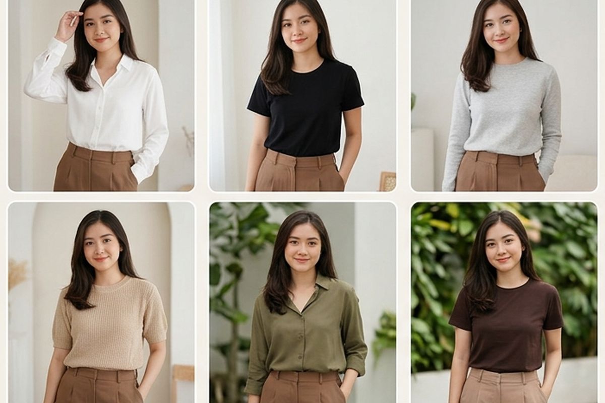 Kombinasi celana warna coksu