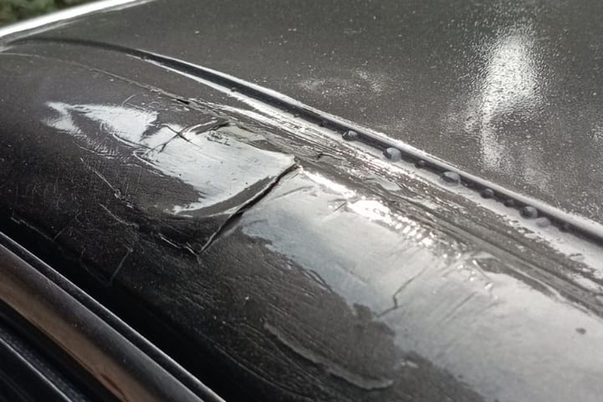 Cuaca ekstrem merusak cat mobil