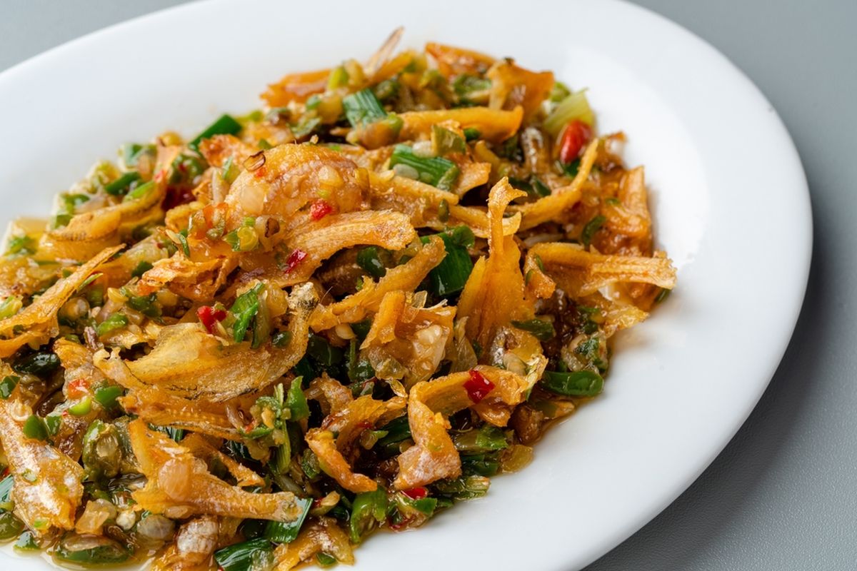 resep teri lado mudo khas Riau
